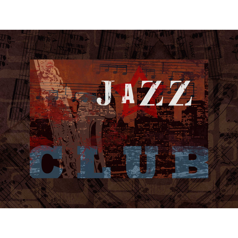 " Jazz Club ", 18" H x 24" W  