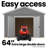 Astoria 12 ft. W x 20 ft. D Wood Storage Shed With Floor-113449355