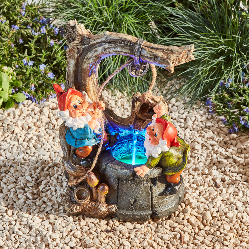 Crossville Outdoor Fountain with Lights