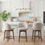 Tabouret de comptoir pivotant rembourré-1019391450