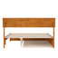 Lit plateforme en bois avec couchette Norla-113674735-113674731