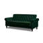 Mifflinville 3-Seater Velvety Sofa-59011985-124238100