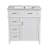 30" Single Bathroom Vanity with Ceramic Top-1570749278