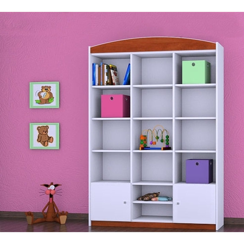 Cara 183cm H X 132cm W Kids Cube, Brown