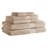 500 GSM 100% Turkish Cotton Beige Oversized 6-Piece Towel Set-103688327-112079027