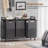 Heybly 3-Bag Laundry Hamper With Storage Shelf - Large Capacity Pull-Out Laundry Sorter For Laundry Room, Bathroom, And Dorm Organization-688303257