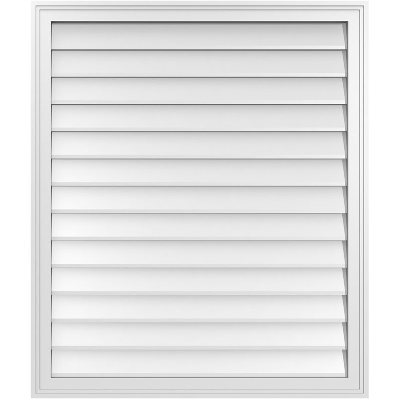 Brickmould Frame, Primed Tan, 40" H x 34" W x 1.5" D