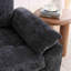 Fauteuil de loisir, fauteuil inclinable double, dossier réglable manuellement, accoudoirs rembourrés, port de charge USB latéral et support pour téléphone, livré avec un repose-pieds de rangement assorti-831470749
