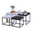 Ensemble de tables basses 3 pièces Alpha Home-612100789