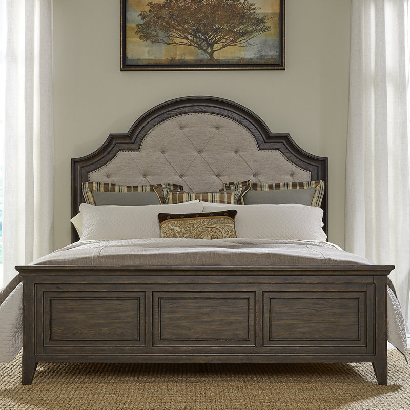 Trelawny King Upholstered & Tufted Bed, King