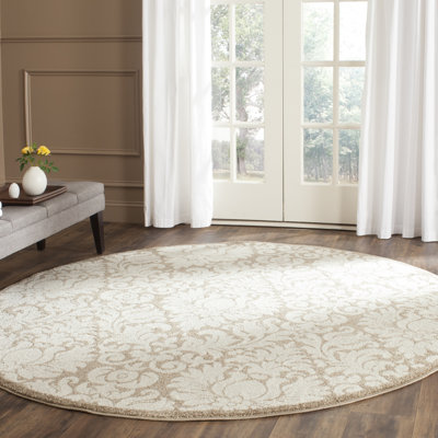 Carman Performance Damask Rug