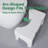 Toilet Squat Stool, Portable Poop Foot Stool, Non Slip Toilet Leg Stand(White)
