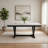 Demarkio Faux Marble Top Dining Table