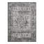 Tapis oriental gris en polypropylène tissé à la main Ragheb-1176039286