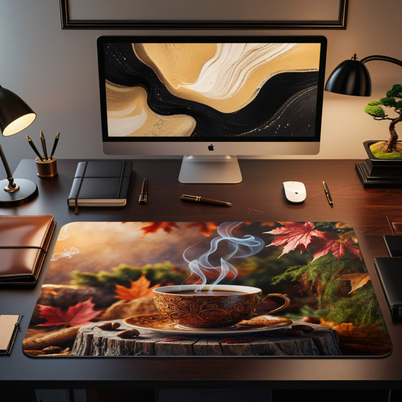 Polyester Desk Pad, 23.6x13.8