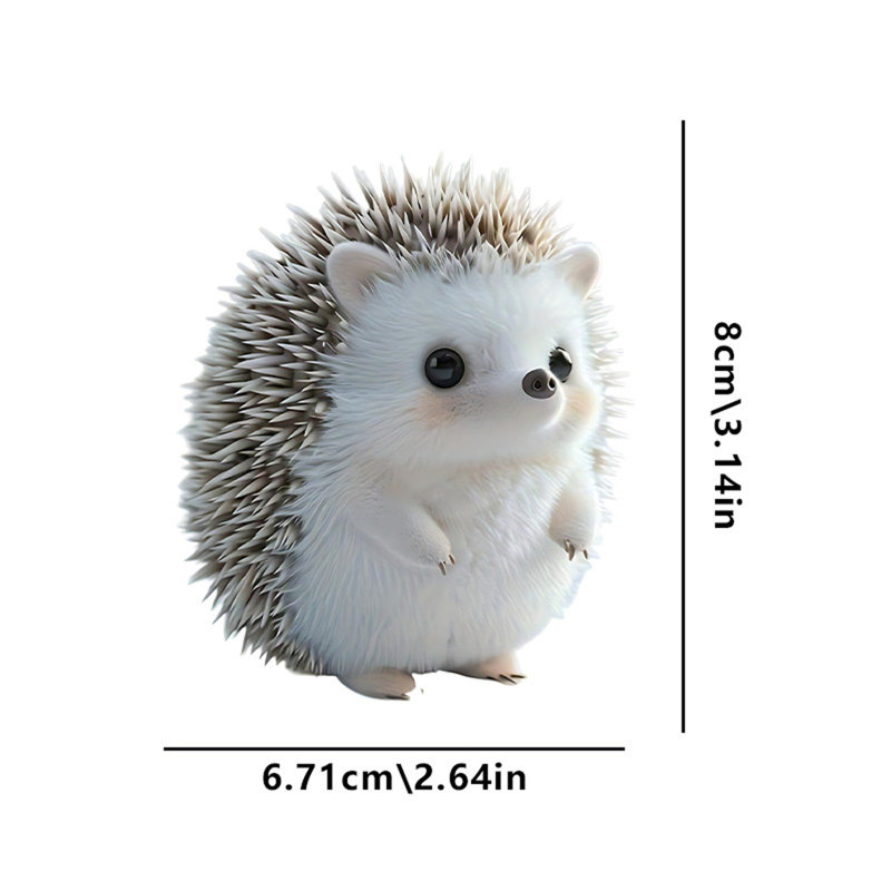 Cute Hedgehog Acrylic Hanging Decoration