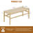 Hertson Solid Wood Dining, Entryway Bench