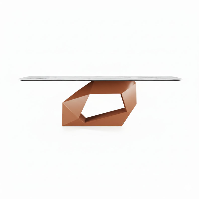 Table en diamant brut