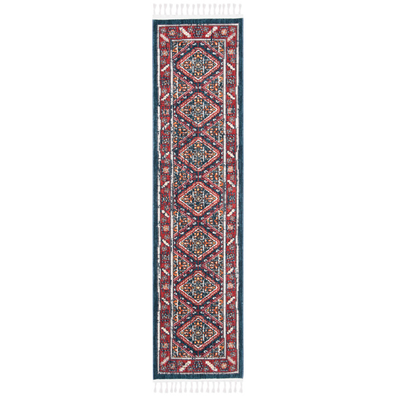 Tapis oriental Bookout Performance, Tapis de couloir 2 pi 1 po x 12 pi