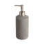 Tahari Home Astor 4-Piece Grey Textured Bathroom Accessory Set