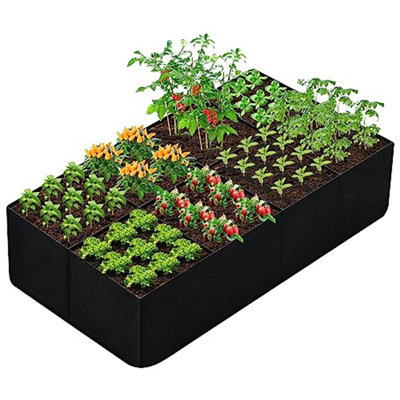 Jardinière en tissu pour jardin avec jardinière