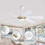 Ventilateur de plafond d'intérieur intelligent de 60 po avec lumières DEL Lucienne-256928609-256928608