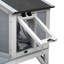 Cat House Outdoor Indoor With Liner Elevated Deck, Escape Door