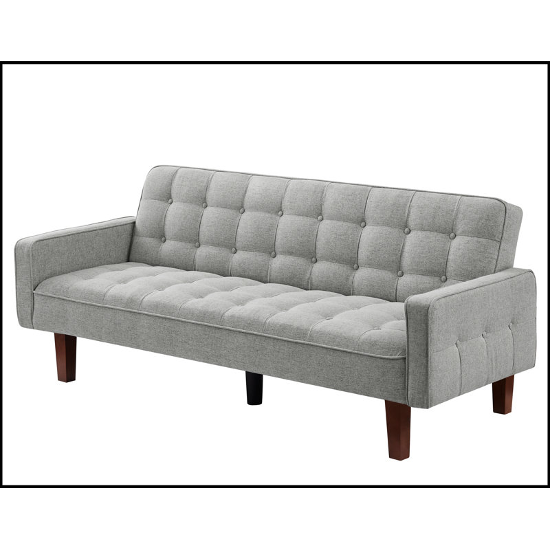 Canapé inclinable convertible inclinable de 73,62 po Eddythe
