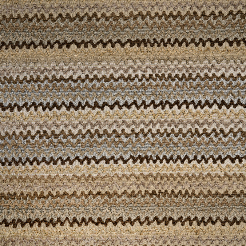 Aztec - Zig Zag Pattern Upholstery Fabric By The Yard