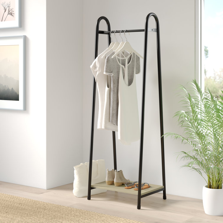 Metal Clothes Rack Stand - BLACK