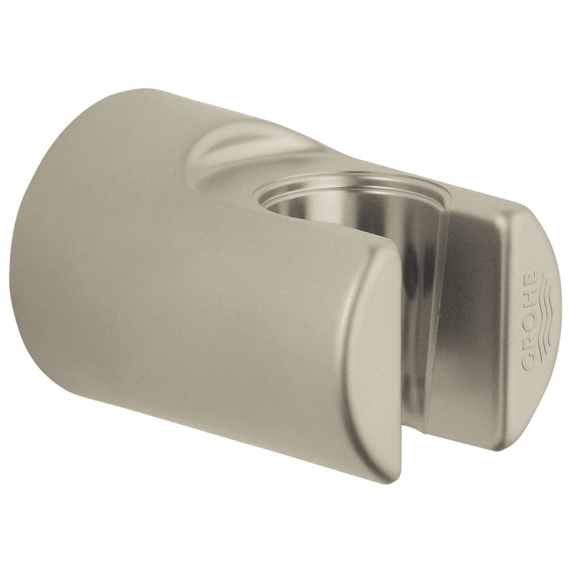 Relexa® Fixed Wall-Mounted Hand Shower Holder, Satin Nickel