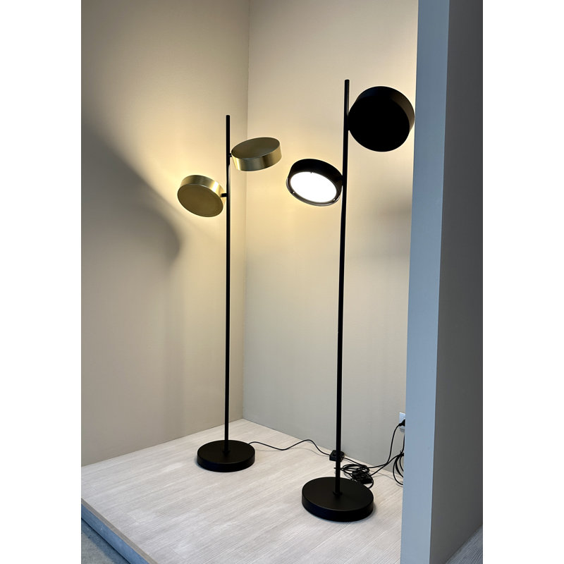 Berlin LED Tree Floor Lamp, Anodic Brass