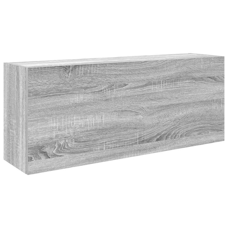 Silviya Wall Bathroom Cabinet, Grey Sonoma