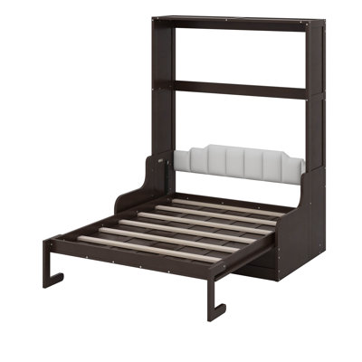 Grand lit escamotable avec coussin