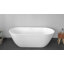 Baignoire de trempage autoportante en acrylique de 65 po x 29,5 po J07