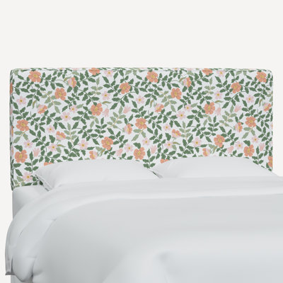Tête de lit Elly en bleu marine Ditsy Dahlia