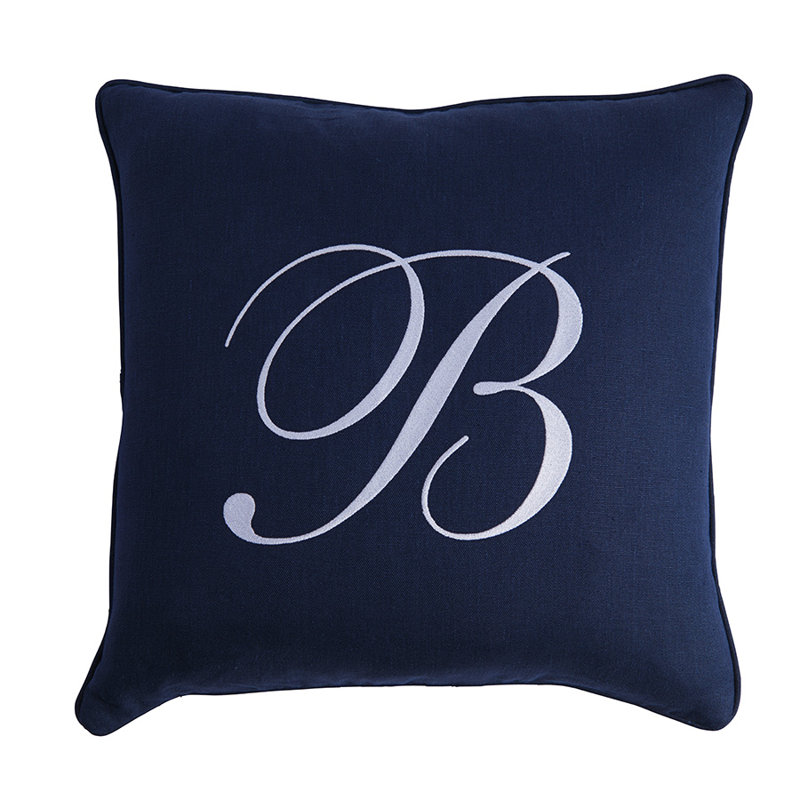 Oreiller Signature Designs, Bleu