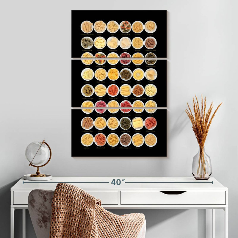 Yarlin Pasta Sampler, 32" H x 20" W