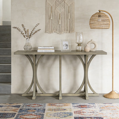 Console en bois 59,8 po