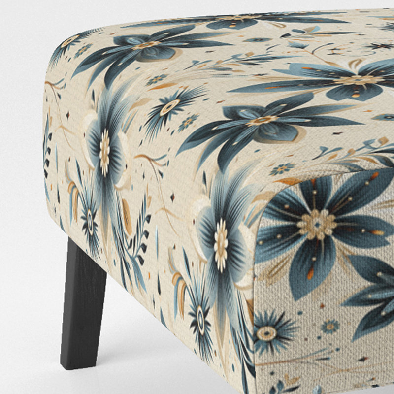 Fauteuil de chambre rembourré Nomadic Serenity Boho