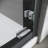 44'' - W x 72'' H Door Framed Shower Door with
