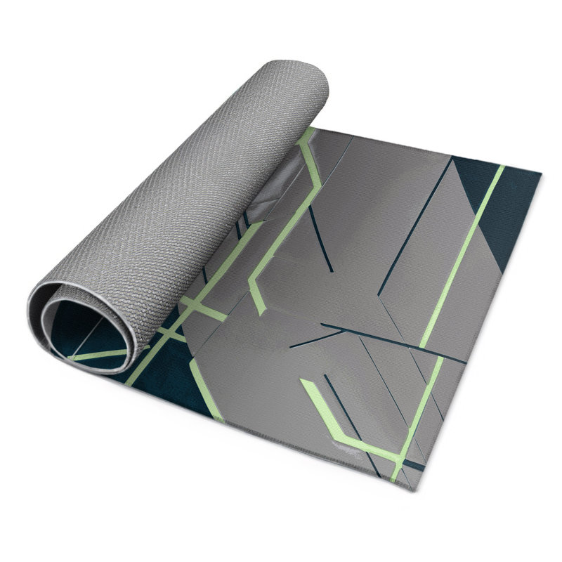 Tapis intérieur et extérieur Celestial Pulse, Rectangle 9 pi x 12 pi