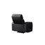 Fauteuil inclinable noir Nostrand-464329938