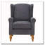 Fauteuil d'appoint à dossier haut-1358554650