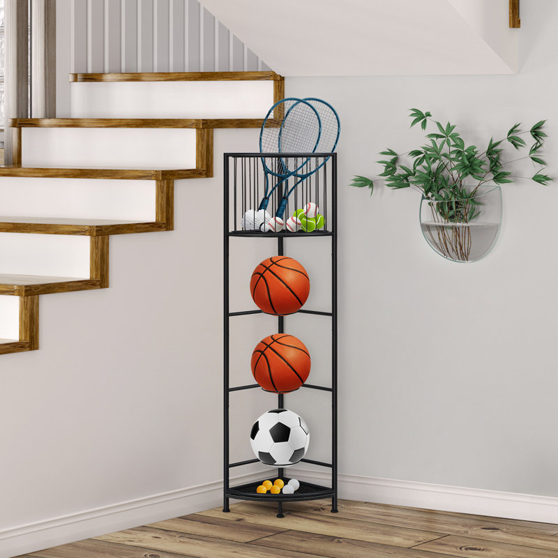 Étagère de rangement en forme de boule à 3 niveaux