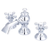 Modern Classic Widespread Bathroom Faucet with Drain Assembly