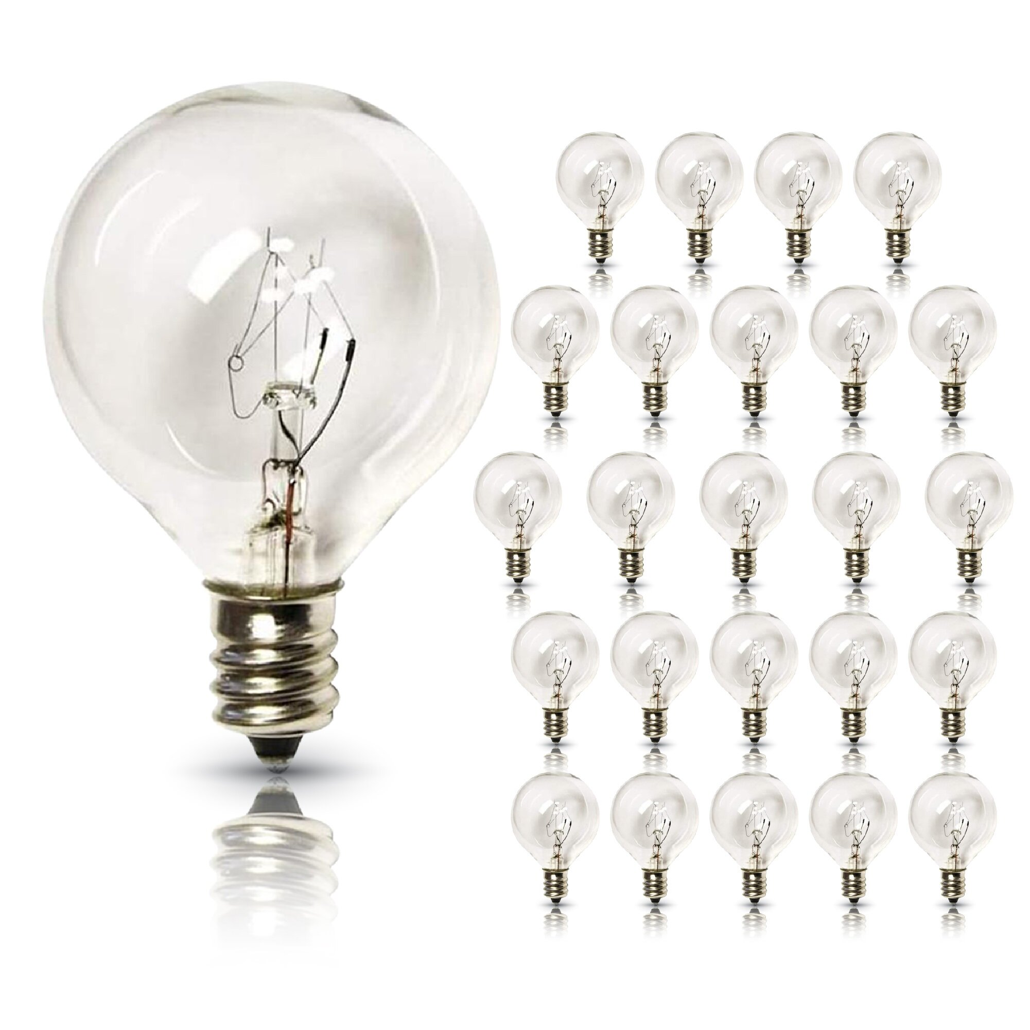 Globe Electric Company Ampoule à intensité réglable de 5 watts, éclairage à  blanc chaud (2200k) e12/candélabre et Commentaires - Wayfair Canada