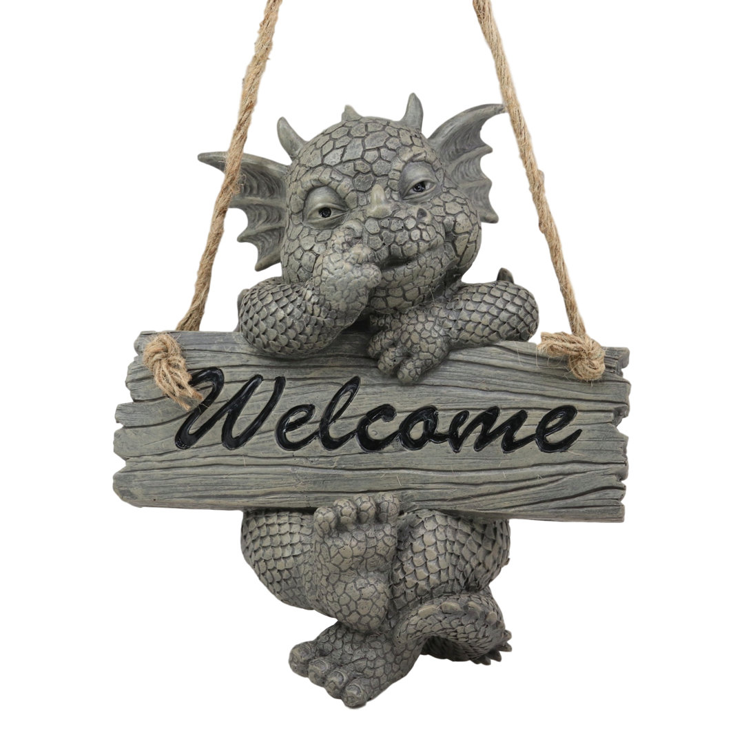 Baccus Dragon Plastic Garden Statue World Menagerie