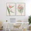 Ensemble de giclée encadrée 2 pièces Tropical Grace Botanicals, design par Hannah Dawson-1665784989-1665784988