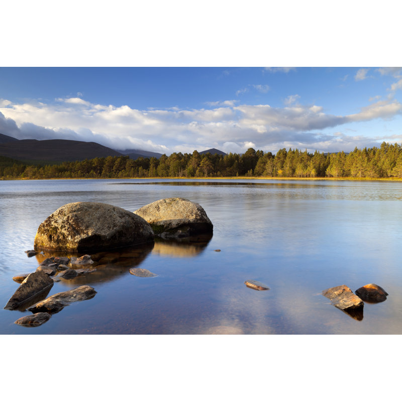 Still Lake In Early Morning by Sara_winter - Wrapped Canvas Print, 30cm H x 46cm W x 3.8cm D